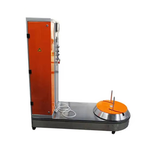 New Automatic Airport Luggage Packing Machine Small <b>Suitcase</b> Wrapping Machine - Product Image 4