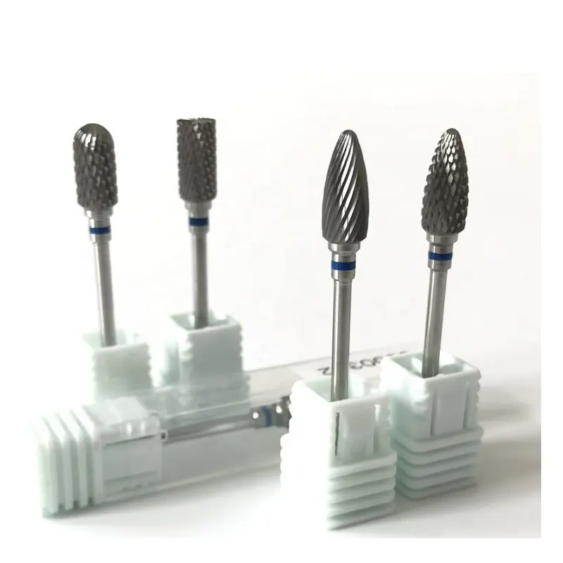 10 Pieces Steel Tooth Drill Dental Lab Burs Tungsten Carbide For handpiece Polisher