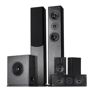 Nuevo Producto de 2023: Altavoz de Cine en Casa 5.1 Canales de Madera con <span class=keywords><strong>Subwoofer</strong></span> y Amplificador, Acabado en Laca de Piano - Product Image 3