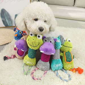 Juguete Masticable de Peluche para Perros, Diseño de Dibujos Animados, Interactivo, con Sonido, para Limpieza Dental, de Moda - Product Image 2