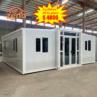 Maisons conteneur mobiles modulaires modernes de 20 pieds Maisons préfabriquées Remorque de voyage pour appartement ou bureau Petite maison sur roues