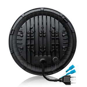Doppio colore Angel Eye faretto proiettore 80W DRL 7 pollici Led fendinebbia per Jeep Yamaha xsr700 - Product Image 5