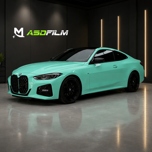 Pellicola Protettiva ASDFilm Premium in TPU Verde Menta, Finitura Lucida, Cambio Colore, Idrofobica, Autorigenerante, per Carrozzeria <span class=keywords><strong>Auto</strong></span> - Product Image 1