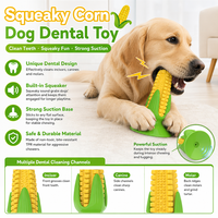 Jouet à mâcher interactif en caoutchouc pour chiots et chiens, jouet à mâcher couineur pour chiens, vente en gros d'usine OEM ODM
