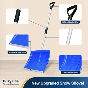 Pelle à neige, pelles à neige ergonomiques pour allée, pelles à neige en plastique pour le déneigement - Product Image 2