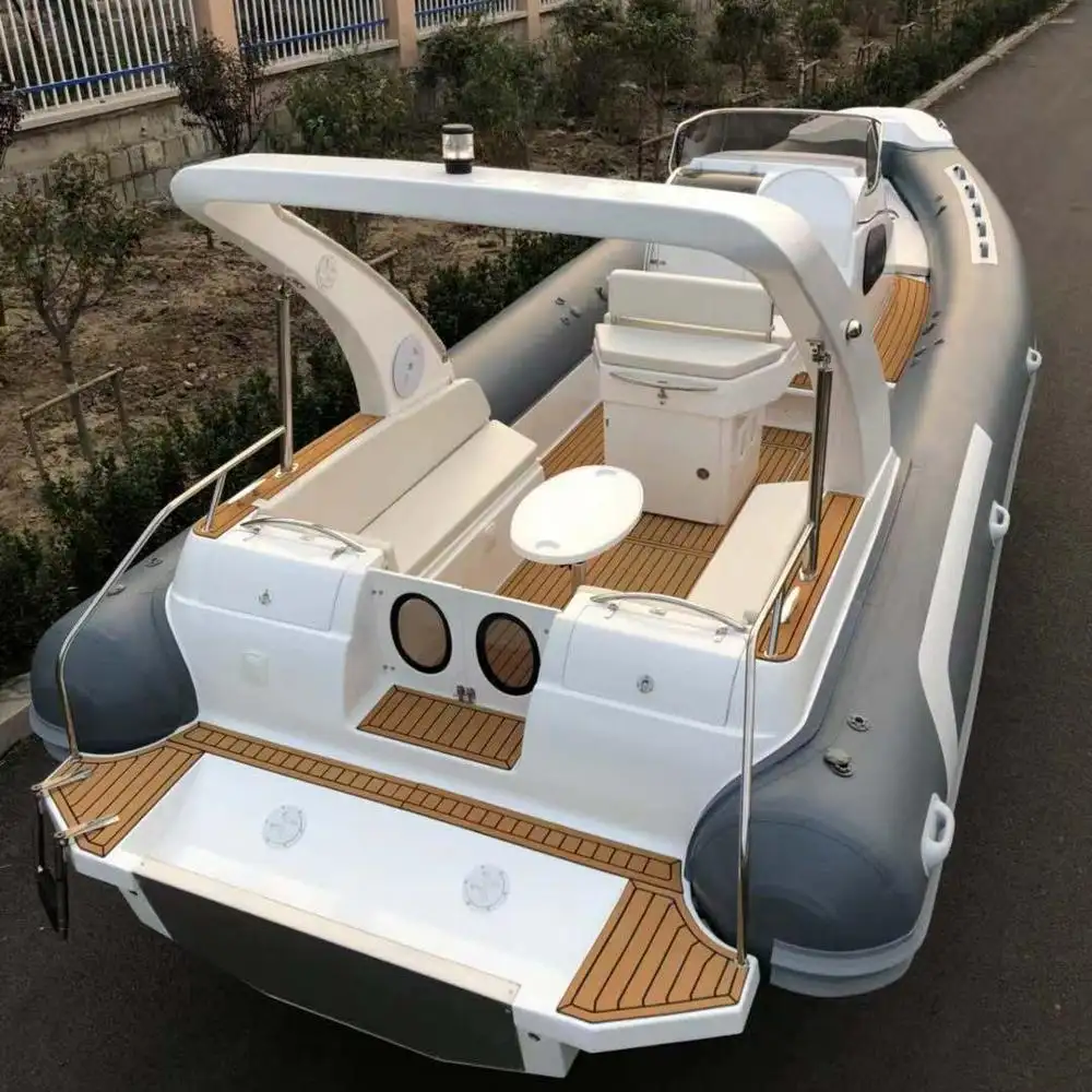 Liya barco inflável semi rígido com console, 8.3m de luxo