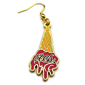 ต่างหูสตั๊ดชุบนิกเกิลแบบแข็งพร้อมตะขอเกี่ยวปลาสไตล์แฟชั่นเป็นมิตรกับสิ่งแวดล้อม - Product Image 1