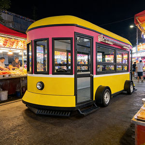 Chariot de Restauration Mobile Polyvalent pour Toutes Scènes, Vente Directe Usine, Idéal Marché Nocturne, Stand de Rue, Restauration Extérieure Polyvalente - Product Image 3