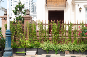 Panneaux de clôture haut de gamme en fer forgé, écologiques, avec cadre galvanisé et peint, modélisation 3D, pour villa, jardin, résidence - Product Image 6