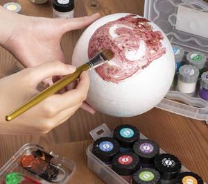 Bóng Xốp Kim Tuyến Trang Trí Cho Giáng Sinh Quả Bóng <span class=keywords><strong>Polystyrene</strong></span> Thủ Công Màu Sắc Đám Cưới Quả Bóng Xốp Siêu Lớn 12.5CM/1 Cái - Product Image 3