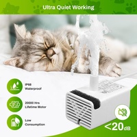 Pompe à eau pour animaux de compagnie Juyang JY-830 ultra silencieuse USB DC5V, pompe à eau submersible personnalisée OEM pour distributeur d'eau pour chat