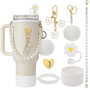 40 Ounce Cup Tumbler Accessoires Bottines Base Bracket Bracket Straw Jacket Hook Key Chain Pendant with Rope Spreader Suit - Product Image 2