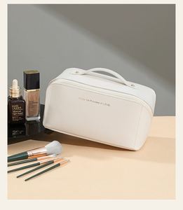 Valentine's Day Gifts Personalized Initial Geometric Zipper Fashion Makeup Organizer <b>Bag</b> Set Open Flat Travel Cosmetic <b>Bag</b> <b>Clear</b> - Product Image 1