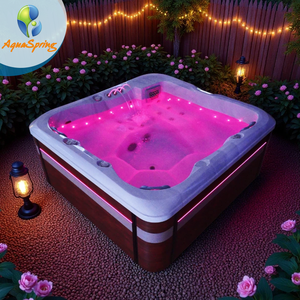Bañera Independiente a Precio Económico, Jacuzzi con Hidromasaje, Bañeras de Hidromasaje para Exteriores, Bañeras de Acrílico con <span class=keywords><strong>Masaje</strong></span>, Control Balboa - Product Image 4