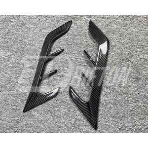 Pour BMW F96 X6M 2019-2023 LD Style garnitures d'évent de garde-boue avant en Fiber de carbone - Product Image 4
