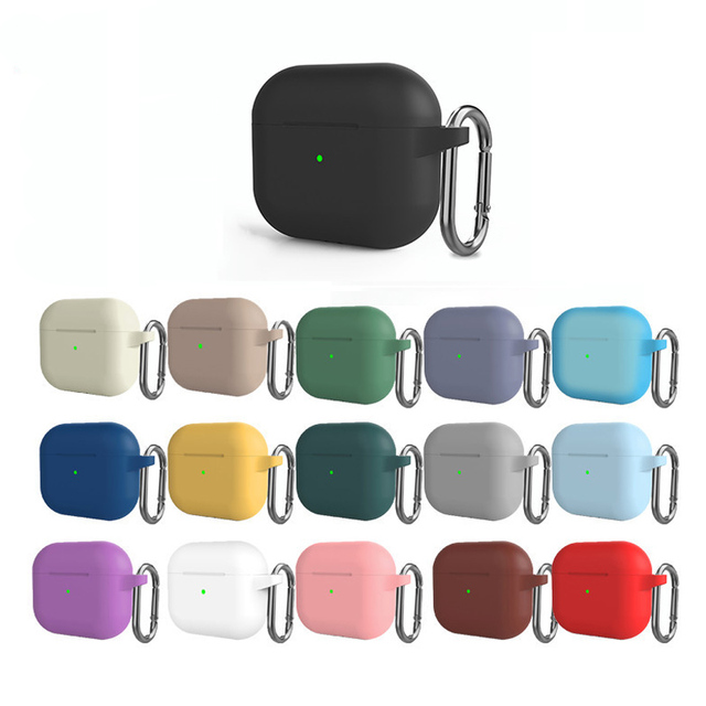Soft Silicone Protective Case Cover for Airpods Pro 1/2 High Quality Earphone Case for Airpods 3