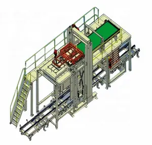 Thép lon depalletizer, rỗng chai thủy tinh depalletizer máy, nhôm nồi depalletizer máy