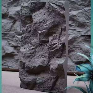 Paneles de pared de granito artificial PU impermeables ignífugos <span class=keywords><strong>para</strong></span> <span class=keywords><strong>interiores</strong></span> modernos, precio competitivo de plástico ligero <span class=keywords><strong>para</strong></span> Interior Exterior - Product Image 2