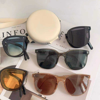 Lunettes de soleil polarisées pliables portables de haute qualité, protection UV complète, monture intégrale, design tendance pour adultes, unisexe
