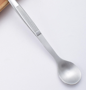 ที่ปอกเปลือก<span class=keywords><strong>กุ้ง</strong></span>สแตนเลสอเนกประสงค์และช้อน - อุปกรณ์ครัว 2-in-1 สำหรับเตรียมอาหารทะเลและรับประทานอาหาร - Product Image 3