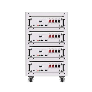 แบตเตอรี่ลิเธียมไอรอนฟอสเฟต ECARE 48V 100Ah 5KWh สำหรับเก็บพลังงานแสงอาทิตย์ในบ้าน พร้อมดีไซน์แบบล้อเลื่อน - Product Image 1