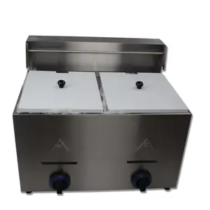 commercial table top gas deep Chips fryer for hotel