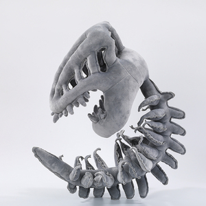 Chapeau en peluche squelette de dinosaure - Costume de cosplay d'Halloween pour enfants et adultes, idéal pour les fêtes et comme cadeau d'anniversaire - Product Image 6