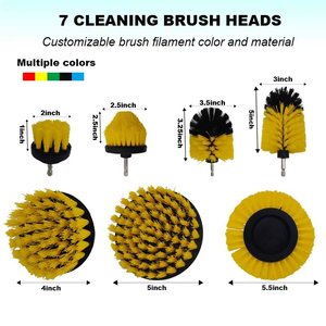 <span class=keywords><strong>Kit</strong></span> d'outils de nettoyage automobile de haute qualité, ensemble de brosses de detailing, ensemble de brosses pour perceuse, <span class=keywords><strong>kit</strong></span> de brosses de nettoyage automobile polyvalent pour perceuse - Product Image 2