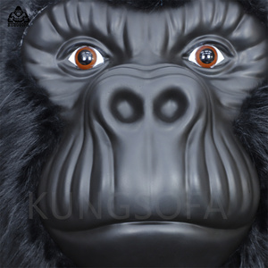 Hesper Modern Self-Inflating Plush <b>Inflatable</b> <b>Sofa</b> King Kong Gorilla Giant Animal Bed Living Room Furniture - Product Image 6