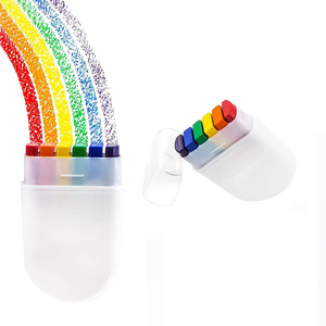 Peinture faciale personnalisée en bâtonnet arc-en-ciel avec logo - Product Image 1