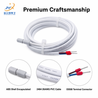 Câble de sonde de température NTC 10k B3950 pour thermostat de chauffage au sol de 3 mètres, sonde électrique pour chauffage au sol à eau