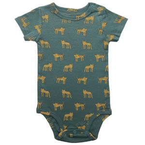 <span class=keywords><strong>Body</strong></span> de algodón de manga corta unisex para bebés y niños pequeños, modelo triangular para comercio exterior [Lote mixto], disponible en stock. - Product Image 3