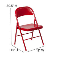 Chaise pliante robuste et économique, best-seller pour les événements, les restaurants et les écoles