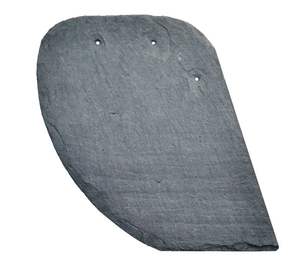 Tuiles de toit en ardoise noire ondulée de style allemand ancien, fabriquées sur mesure, longue durée de vie, revêtement de <span class=keywords><strong>toiture</strong></span> extérieur - Product Image 4