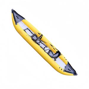 <span class=keywords><strong>Kayak</strong></span> <span class=keywords><strong>gonflable</strong></span> jaune le plus vendu, 420 cm, homologué CE, pour la pêche et l'exploration aquatique - Product Image 4