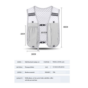<span class=keywords><strong>Accesorios</strong></span> para Correr en Oferta, Bolsa Impermeable para Teléfono, Chaleco Reflectante de Hidratación para Correr - Product Image 4
