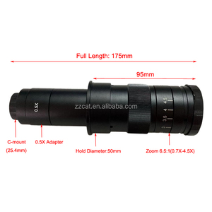 Objectif zoom réglable 180X Caméra industrielle compatible HDMI 5MP <span class=keywords><strong>Microscope</strong></span> vidéo numérique pour réparation de PCB de téléphone à souder - Product Image 3