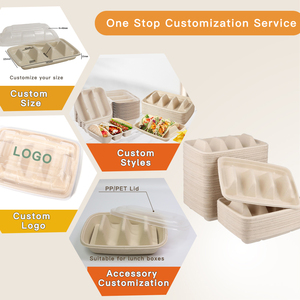 Portatacos, Contenitore per Tacos, Piatti da Asporto Usa e Getta per Servire Tacos, Vassoio per Tacos con Divisori - Product Image 3