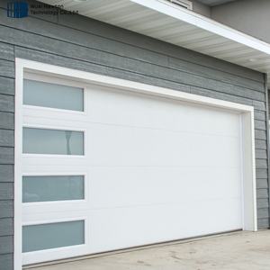 Couleur personnalisée Meilleur <span class=keywords><strong>prix</strong></span> Protection des doigts en aluminium coupe-vent Portes de garage en fer forgé pour petites fenêtres résidentielles - Product Image 2