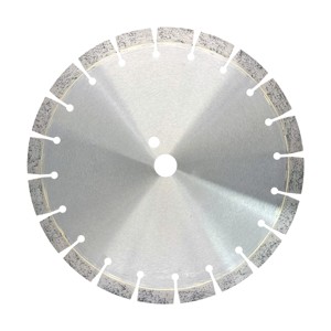 Disco de diamante de corte recubierto de Ti ultra afilado de 300mm, 10-16mm de altura, hoja de sierra de diamante para corte de hormigón verde - Product Image 1