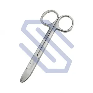 Chirurgische Beebee Laboratorium Schaar Gebogen 10.5Cm Medische Chirurgie Schaar Chirurgische Instrumenten Roestvrij Staal