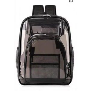 Échantillon gratuit : Sac à dos transparent, grand sac à dos transparent robuste et résistant, sac à dos transparent, idéal pour le travail - Product Image 2