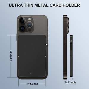 Vente chaude Pop up Nouveau Brevet Téléphone Stand MagSafe Carte Casier RFID Titulaire De La Carte De Crédit pour Unisexe - Product Image 2