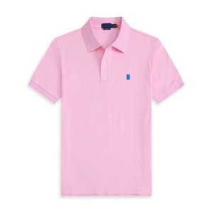 Camisa de Algodón Puro para Hombre, Marca RL <span class=keywords><strong>Ralph</strong></span>, Antiarrugas, Cómoda, Casual, Lisa, Bordada, de Manga Corta, Ventilada, Lavable a Máquina - Product Image 5