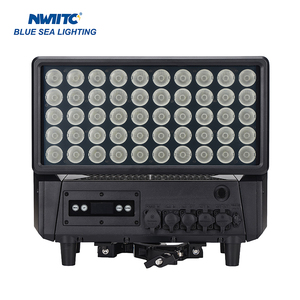 Projecteur LED mobile IP65 étanche 50x20W RGBW 4-en-1 pour concerts en extérieur, bâtiments, DJ, hôtels, discothèques et soirées - Product Image 2