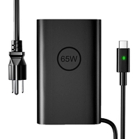 Adaptateur secteur USB Type C Japter 65W 20V 3.25A pour ordinateur portable XPS 12/13 LA65NM170 HA65NM170, 02YK0F 0M1WCF