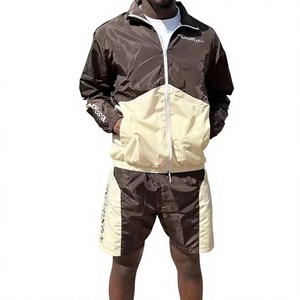 Conjuntos para hombre, diseño con cremallera, sudaderas con capucha, conjunto de dos piezas, conjunto de sudadera con capucha. - Product Image 1