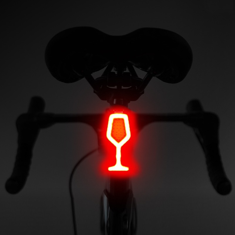 Creative taillights [wine glass design] [polymer battery]