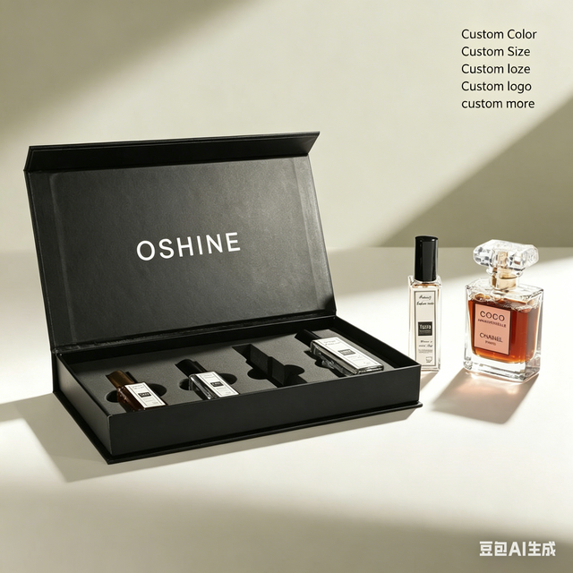 Free Sample Bulk Order Custom Perfume Set Box Cheap Price Bluetooth Headset Paper Box Wholesale Free Design Gold Foil Stamping