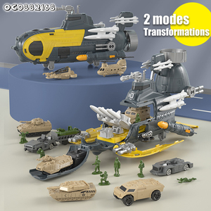 Colección <span class=keywords><strong>de</strong></span> juguetes militares para niños, juego <span class=keywords><strong>de</strong></span> submarinos, <span class=keywords><strong>soldados</strong></span> del ejército, vehículo <span class=keywords><strong>de</strong></span> construcción, <span class=keywords><strong>juguete</strong></span> para niños, coche, juego <span class=keywords><strong>de</strong></span> niño con tanque, camión militar - Product Image 3